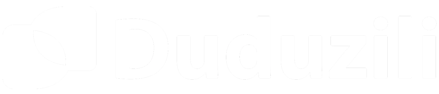 Duduzili white logo