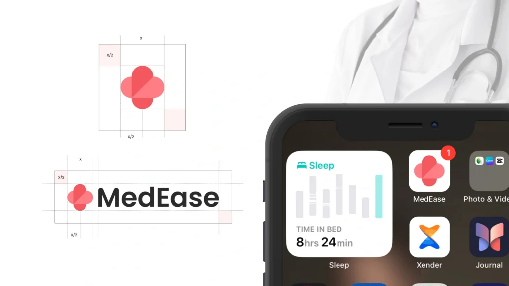 MedEase Brand Identity Design