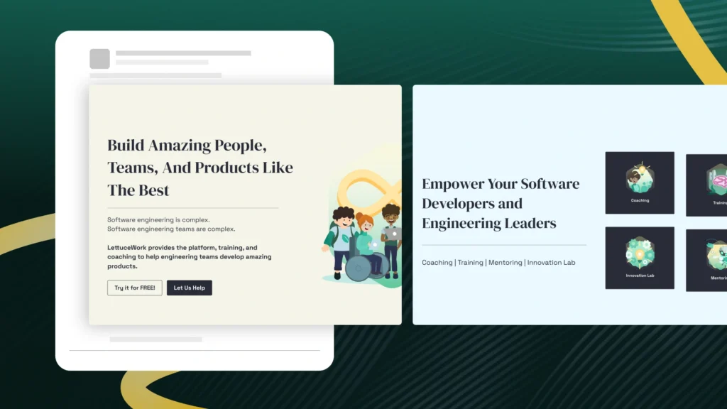 LettuceWork website case study cover